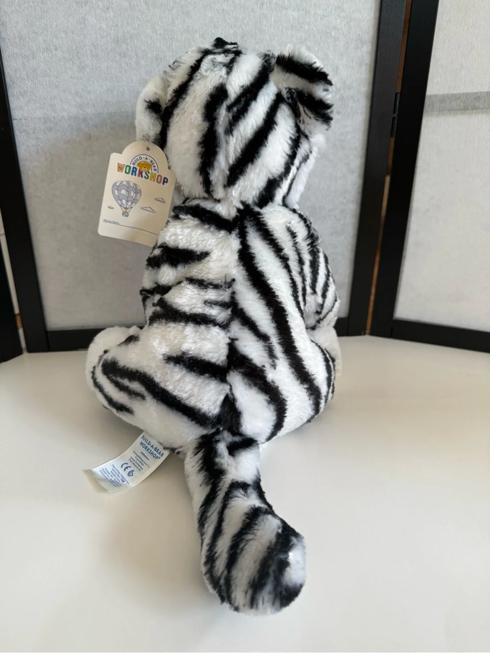 Build-A-Bear White Tiger Plush 14